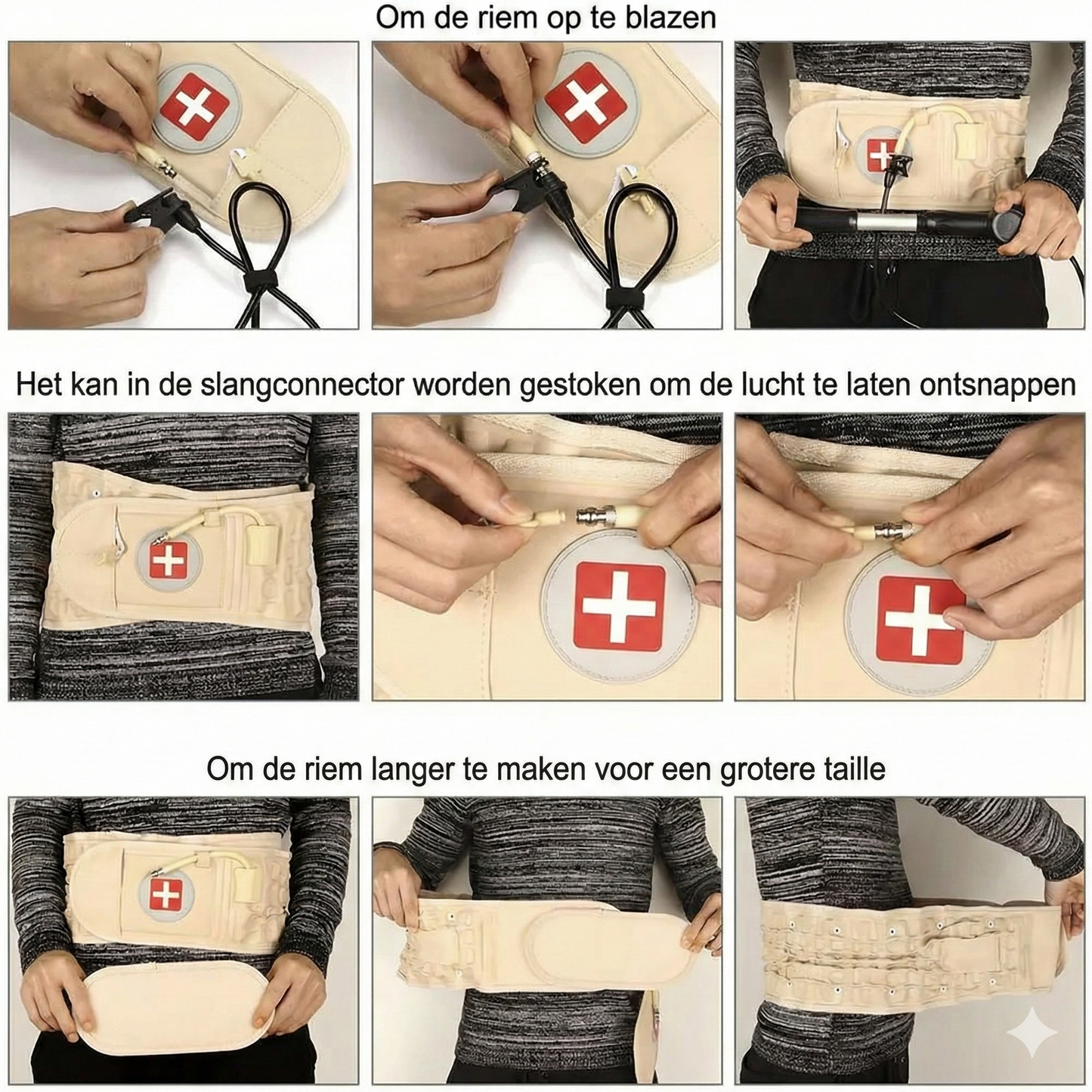 Rugdecompressie lumbale steunband